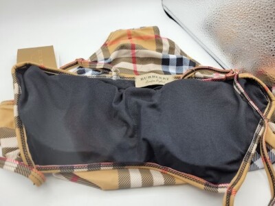 BURBERRY LONDON VINTAGE CHECK ONE PIECE SWIM SUIT IN WMNS BURBERRY LONDON VINTAGE CHECK ONE PIECE SWIM SUIT IN WMNS