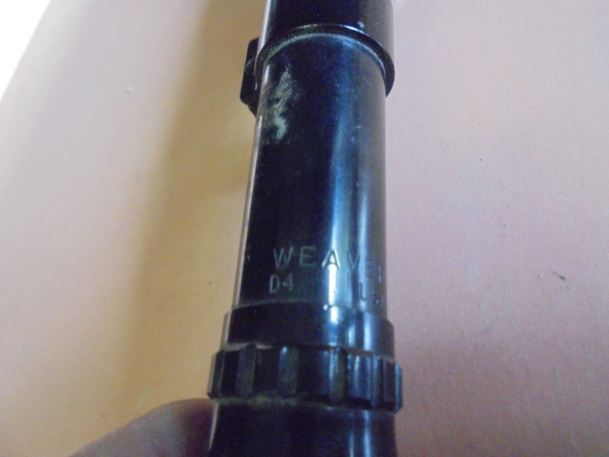 Vintage Weaver D4 Scope | eBay
