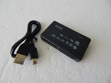 Universal USB 2.0 All-In-One Compact Flash Memory Card Reader - Black New