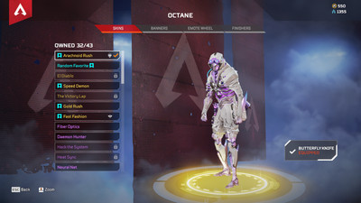 Apex Legends Account Octane Heirloom Octane Edition Ebay