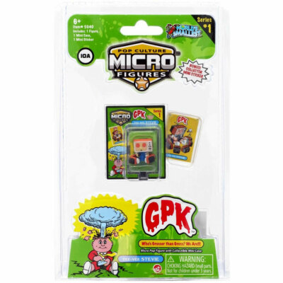 Worlds Smallest Pop Culture Micro Figures Garbage Pail Kids TEE-VEE STEVIE (10A)