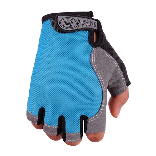 Fitness Halbfinger Antirutsch Handschuhe Herren Damen Handschuhe Yoga Laufen Training - Bild 19 von 19