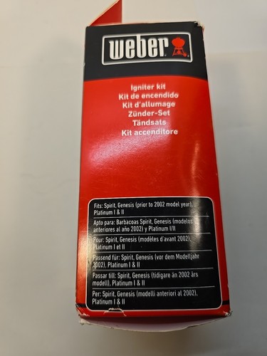Weber - 7509 Igniter Kit For Gas Propane Grills Brand NEW!! - Picture 2 of 6