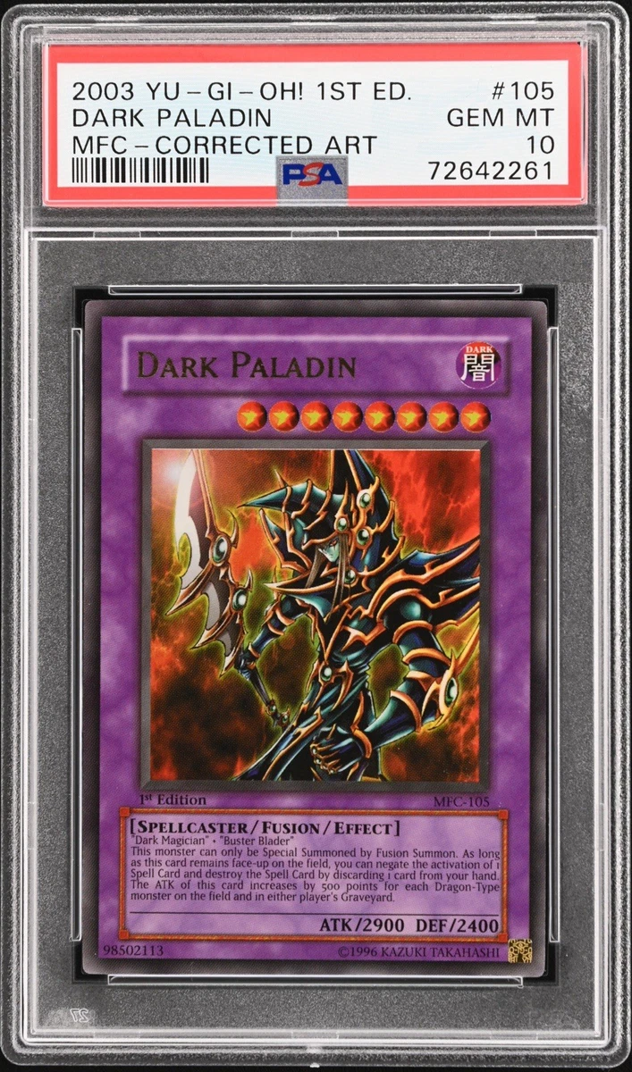 Preços baixos em Dark Paladin Yu-gi-oh! TCG Autenticador de
