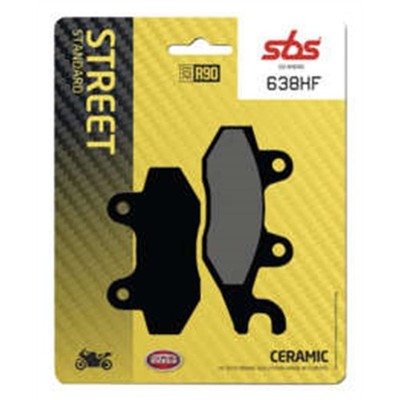 SBS Ceramic Brake Pads for Street 638HF