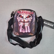 Iron Maiden Rocksax Crossbody Shoulder Bag NWT 2022 Official Licensed