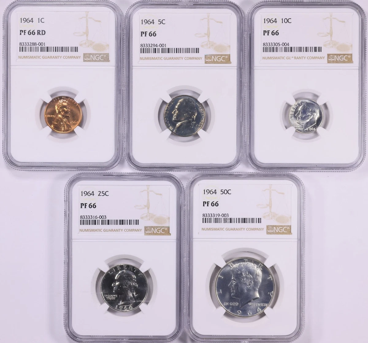 NGC 1964 US Coin Proof Sets for sale | eBay