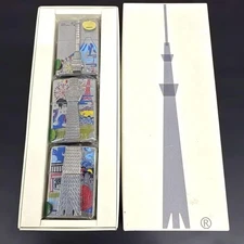 Zippo Tokyo SkyTree Limited 634 Pieces 3 Piece Set New 2011