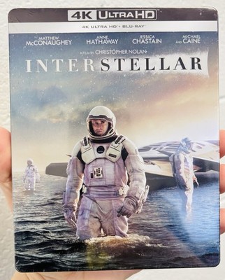 BRAND NEW Interstellar Steelbook (4K Blu Ray + Blu Ray)