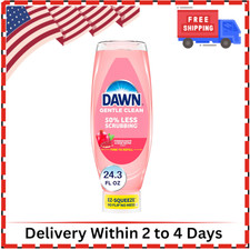 Dawn Gentle Clean EZ-Squeeze Dishwashing Liquid Dish Soap, Pomegranate and Rose
