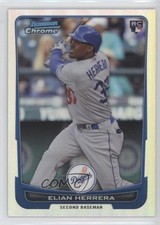 2012 Bowman Chrome Refractor Elian Herrera #177 4z4