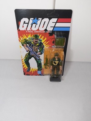 TRANSFORMERS X G.I. JOE KUP TRIPLE ''T'' 3.75'' LEATHERNECK FIGURE UNPUNCHED MOC
