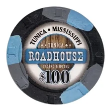 $100. ROADHOUSE Casino Chip - Tunica, Mississippi - 2009 💥💥💥💥💥💥💥💥💥