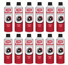 Crc Brakleen 1003706 Brake Cleaner Spray Non-flammable 19 Oz 12 Pack