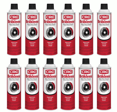 CRC Brakleen 1003706 Brake Cleaner Spray Non-Flammable, 19 oz, [12 Pack]