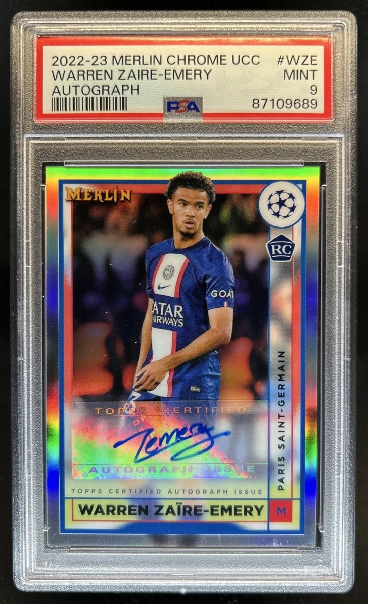 2022-23 Topps Merlin Uefa Club Competitions Soccer Trading Cards