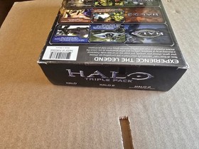 Halo Triple Pack (Microsoft Xbox, 2005) US Version - Brand New - Authentic!