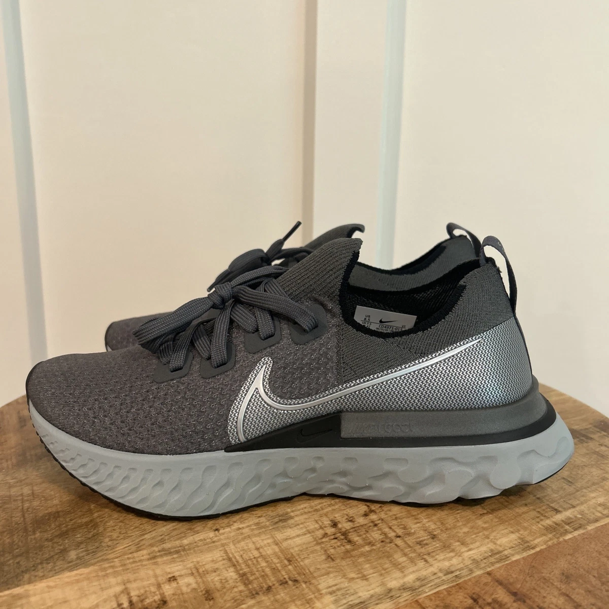 Nike React Infinity Run Flyknit Iron Grey for Sale | Authenticity