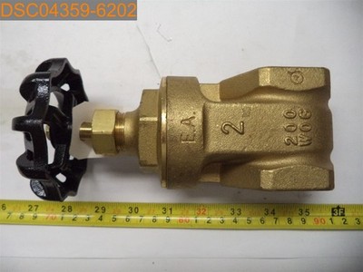 BlueFin GTVT200 2'' Threaded Gate Valve Lead Free