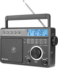 TR629 Portable Shortwave Radios, Digital Radio AM FM Plug in with DSP, Support B
