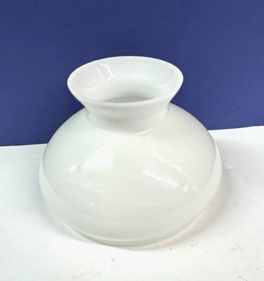 BLANCO Estudiante 6" Montador x 7" Ancho Pantalla OPAL VIDRIO GLOBO Repuesto NUEVO 84098 Foto 4 de 4