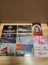 Vintage Lot of 8 Postcard Las Vegas Nevada Unposted