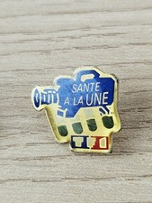 pins pins pins vintage kamera mit beschriftung gesundheit aufschrift metall emailliert