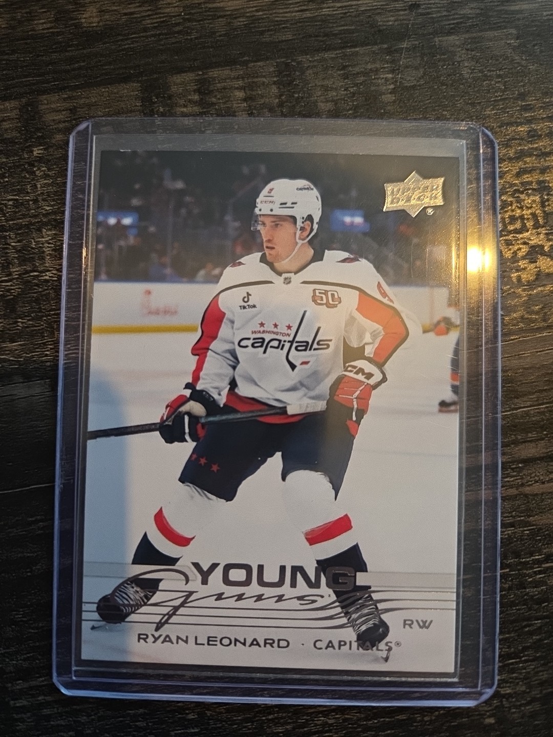 2025-26 Upper Deck Series 1 - Ryan Leonard #238 YOUNG GUNS (RC)