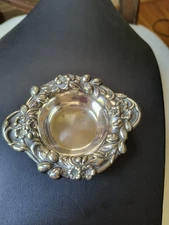 Antique Sterling Silver 925 Nut Dish TRAJAN Pattern REED & BARTON