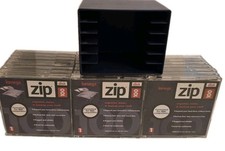 LOT OF 23 Used IOMEGA Zip Disk 100 MB Storage PC Format Zip-100 W Branded Shelf