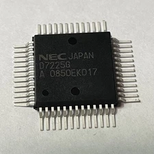 Lot of 57 NEC UPD7225G00 Dot Matrix LCD Driver Programmable CMOS PQFP52 47302-01