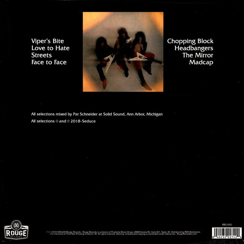 Seduce - Seduce (Vinyl LP - 2018 - Original) - Bild 2 von 2