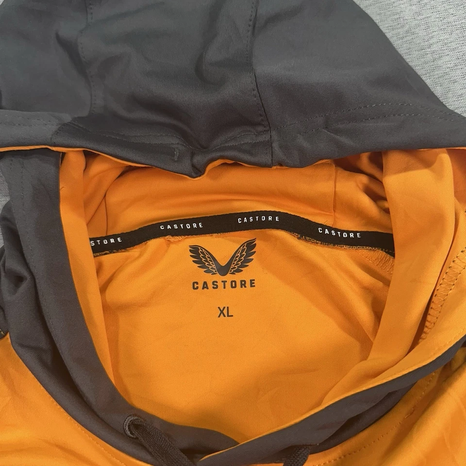 Толстовка с капюшоном мужская Castore McLaren F1 XL оранжевая логотип команды Формулы 1 пуловер эластичная - Изображение 2 из 4
