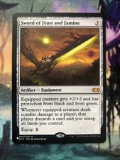 Sword of Feast and Famine (Mythic) - The List (Double Masters) - Magic MTG