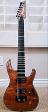 Ibanez Electric SIX27FDBG 7 String Guitar Solid Body Mahogany Brown Stain