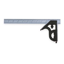 STARRETT C11H-4-4R Combination Square Set,4 In,2 Pc 2ZUP7