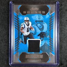 2023 Absolute Football Miles Sanders Absolute Heroes Memorabilia Jersey 107/199