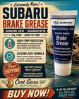 Genuine Subaru Brake Grease 30g Tube SOA868V9710 Professional Use New Rare