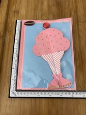 Papyrus Greeting Card Happy Birthday Cherry on Top Standing Ice Cream Sundae