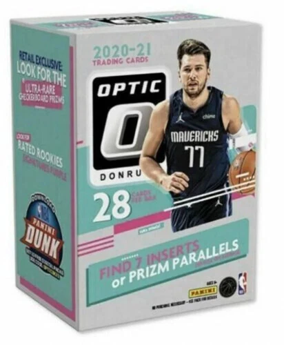 2020-21 Panini Donruss Optic NBA Basketball Blaster Box - Factory Sealed