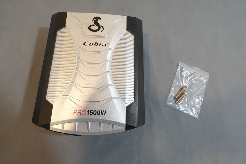 Cobra PRO 1500W Professional Grade Power Inverter- Black ***(UNTESTED/AS-IS)***