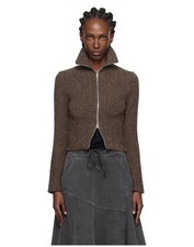 OUR LEGACY SLIM ZIP LONGSLEEVE SIZE MEDIUM WOMENS