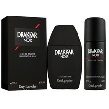 Guy Laroche Drakkar Noir 200 ml Eau de Toilette EDT & 150 ml Deopray