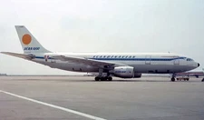 Airbus A300 A-300 Scandinavian Airlines Desktop Wood Airplane Model Large 1/130