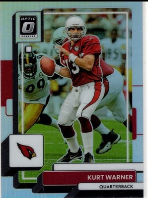 2022 Panini Donruss Optic Prizm Football Kurt Warner No. 6 Arizona Cardinals