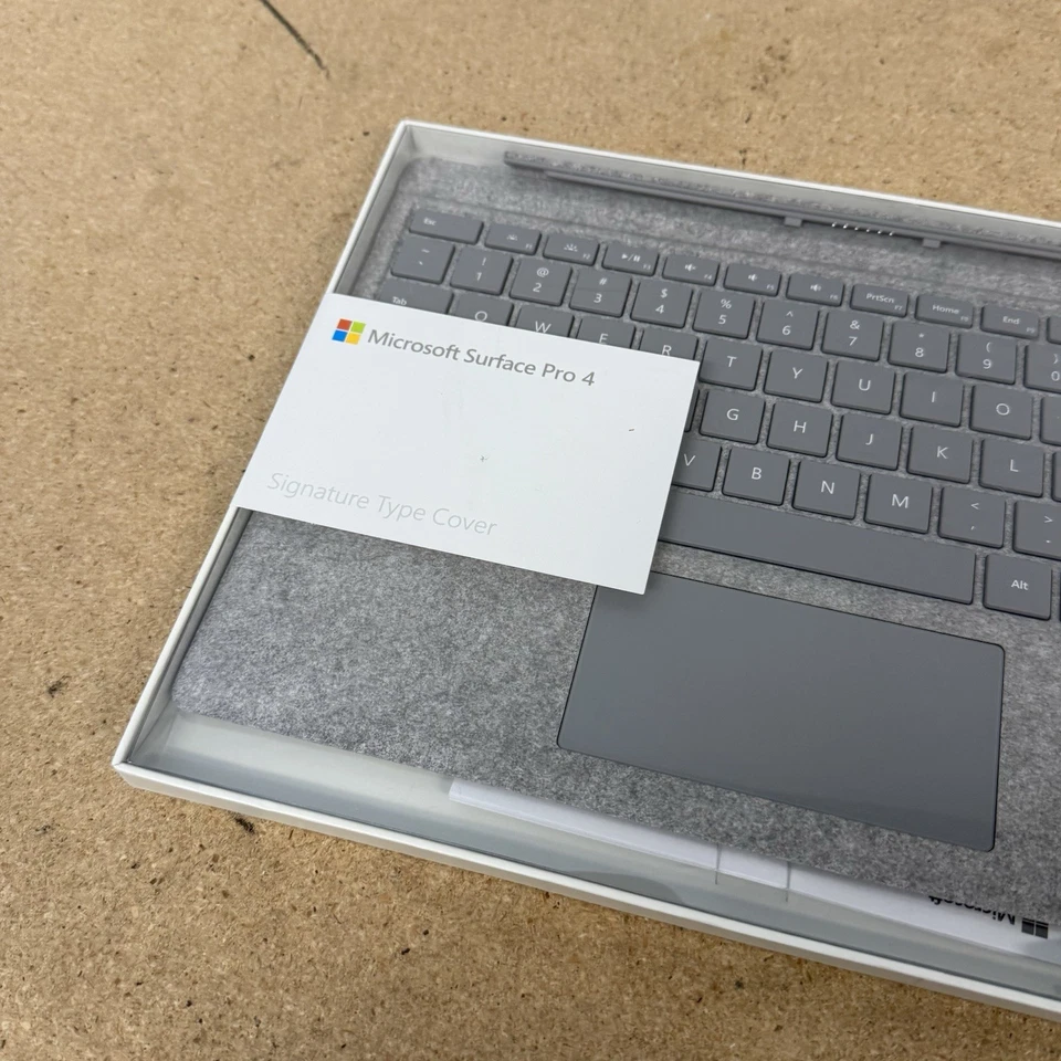 Microsoft Surface Pro Signature Type Keyboard Cover For 5/6/7 GRAY BRAND NEW - Image 2 of 4
