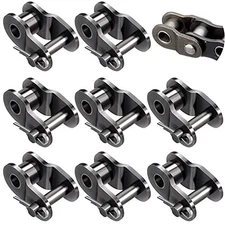 OIIKI Roller Chain Offset Link #40 8-Pack