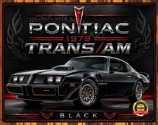1979 Pontiac - Transam - Ta 6.6 - Premium Aluminum Metal Sign 11 X 14