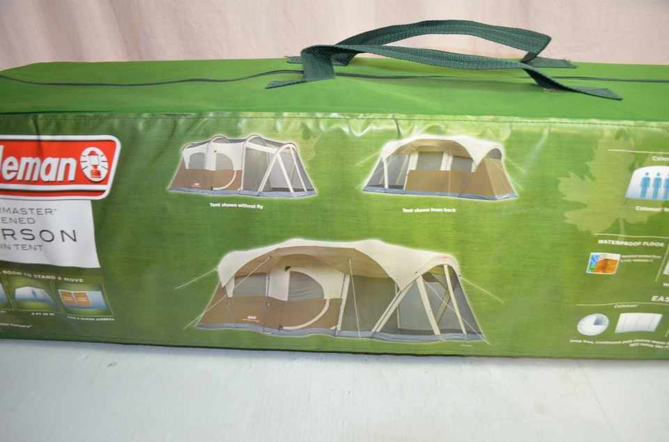 Coleman WeatherMaster proyectado 6 personas tienda pantalla habitación nuevo Foto 4 de 4