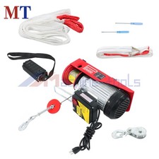 PA600 1320lbs Electric Hoist 328ft/100m Wireless Remote Control 110V 1150W